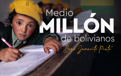 PAPELBOL CONTRIBUYE CON MEDIO MILLÓN DE BOLIVIANOS PARA EL BONO JUANCITO PINTO